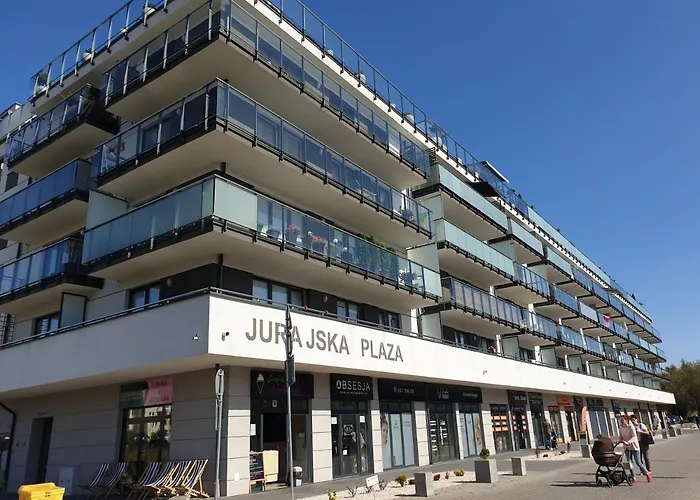 Apartament Jurajska Plaza, Prywatne Miejsce Parkingowe , Targi